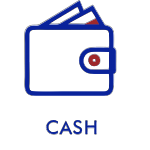 Pay by Cash