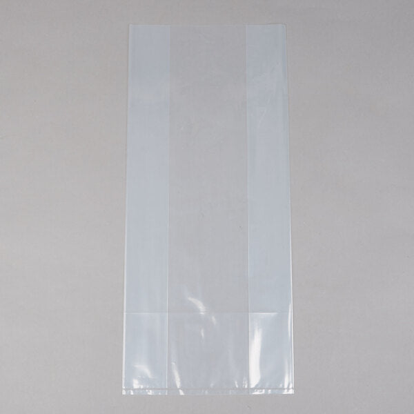 Elkay Plastics - 8" x 4"x 18", LDPE 2 mil Clear Poly Gusset Bag, 1M/cs - ELK20G084018