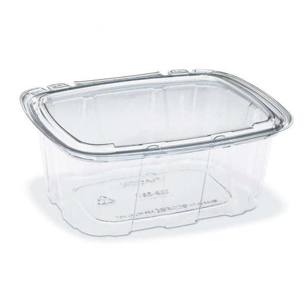 Placon - 35 Oz Clear Crystal Seal Tamper Container, Pack of 140 - 235917