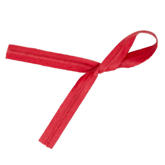 T and T Industries Inc - 4" Red Twist Ties, 2000/bx, 2000/bx, 25bx/cs - 485110