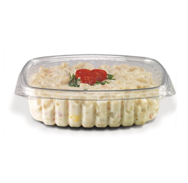 Placon - 4 Oz Clear Crystal Seal Hinged Container, Pack of 400 - 235805