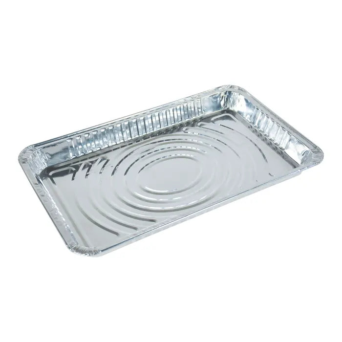 Crystalware - 20" x 13" Aluminum Deep Full Steam Table Foil, Pack of 50 - CSWFFSD50HD