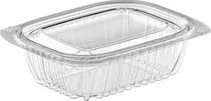 Joshen Paper & Packaging - 22 Oz" Clear Octagon Hinged Take Out Container With Lid, Pack of 150 - PTV12094
