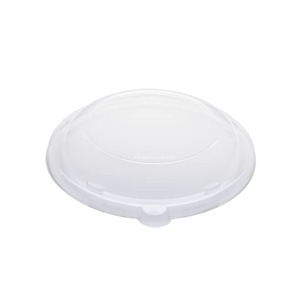 Karat - PET Round Clear Dome Lid for 24-40 Oz Bagasse Bowls, Pack of 200 - KARFPKDL204PET