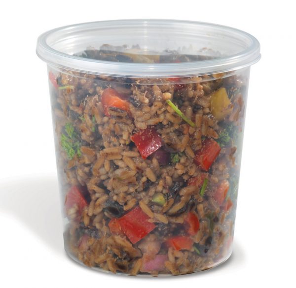Placon - 24 Oz Clear Deli Container, Pack of 500 - 235140