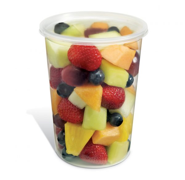 Placon - 32 Oz Clear Deli Container, Pack of 500 - 235150