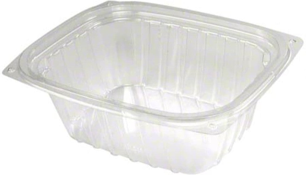 Dart Container - ClearPac 8 oz-16 oz Flat Deli Lid Plastic Containers Clear, 1008/cs - C12DLR