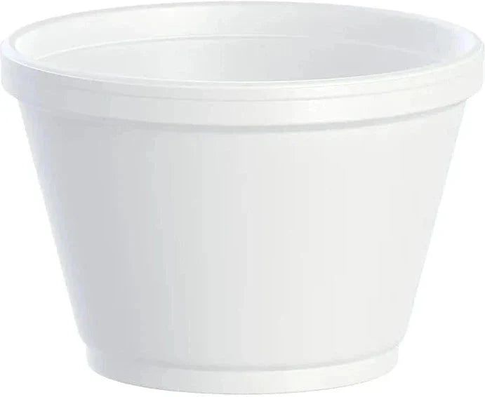Dart Container - 6 Oz Foam Food Container, 1000/Cs - 6SJ12