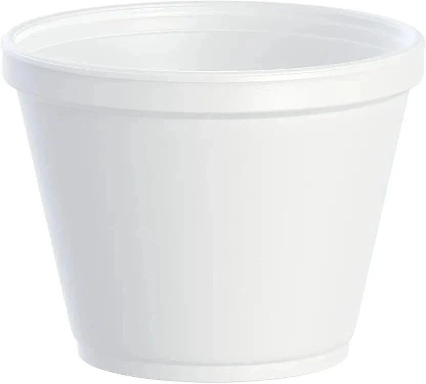 Dart Container - 12 Oz White EPS Foam Food Container, 500/Cs - 12SJ20