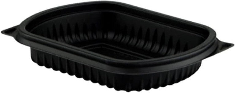 Pactiv Evergreen - Clearview Micromax 8 Oz Black Base Microwavable Small Container, 232/Cs - YCN846080000