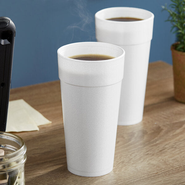 Dart Container - 24 Oz Foam Cup, Pack of 500 - 2911340