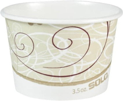Dart Container - 3.5 Oz Solo VS SSP Symphony Design Paper Container, 2400/cs - VS535-J8000