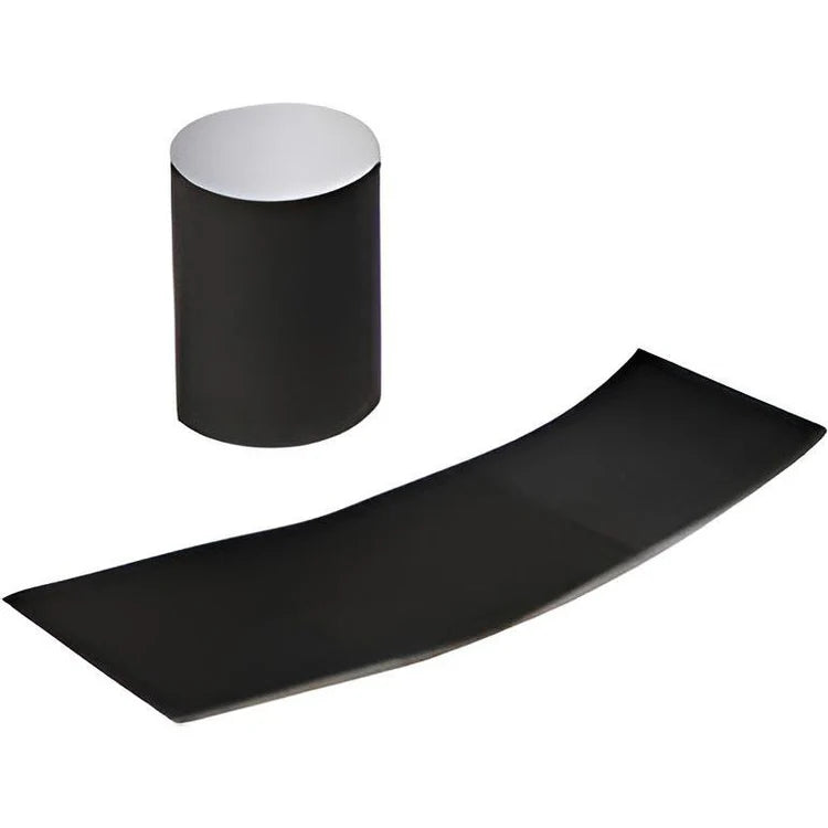 Evergreen Manufacturing - 1.5" x 4.5", 2.5m Black Napkin Bands, 2500/pk, 8pk/cs - 395516