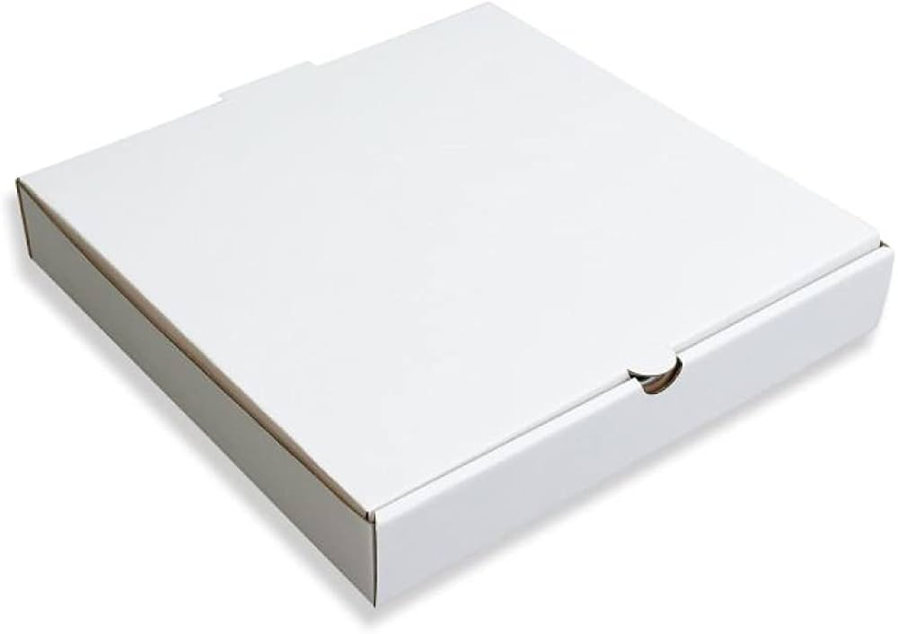 Durabox - 18" x 18" x 2" White Cardboard Pizza Box,  50/bn, 14bn/sk - 120160