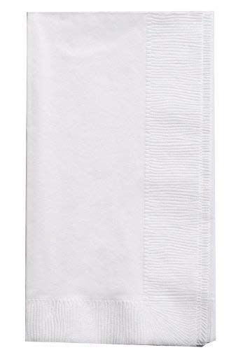 Rite Tissue - 15" x 17" White Dinner Napkins, Pack of 3000 - ND2