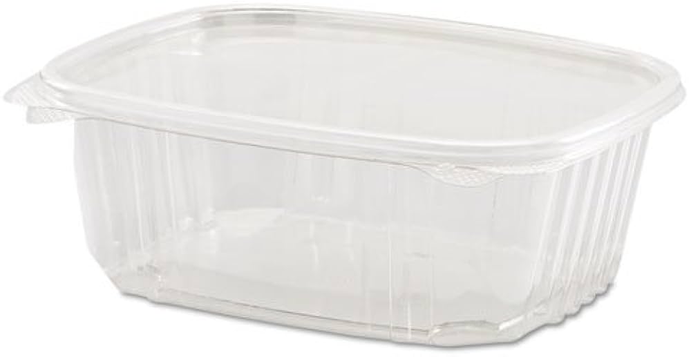 RitePak - 32 Oz Clear Hinged Deli Container, Pack of 200 - RPDH32