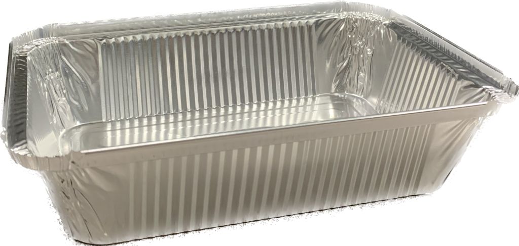 Wohler Canada - 2.25 lb 30 Gauge Oblong Foil Container, 500/Cs - 443330D