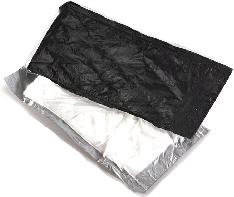 Joshen Paper & Packaging - 4.75" x 7" Dri-Loc Poultry Black Pads, 2600/Cs - AC40