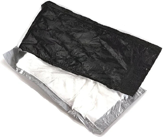 Joshen Paper & Packaging - 4.75" X 6.50" Black AC50 Dri-Loc Poultry Pads, 50 - 55 Grams Absorbency Pack of 2600 - 420211