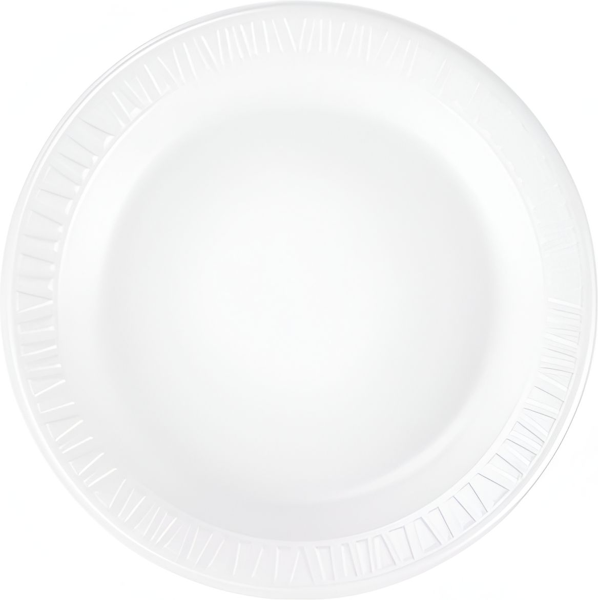 Dart Container - Concord 6" Non-Laminated White Foam Plates, 1000/Cs - 6PWR