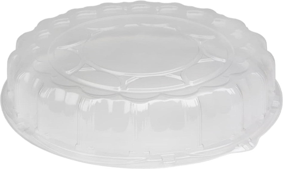 Pactiv Evergreen - Caterware Crystal Clear Dome Lid For 18" Container, 50/Cs - P9818