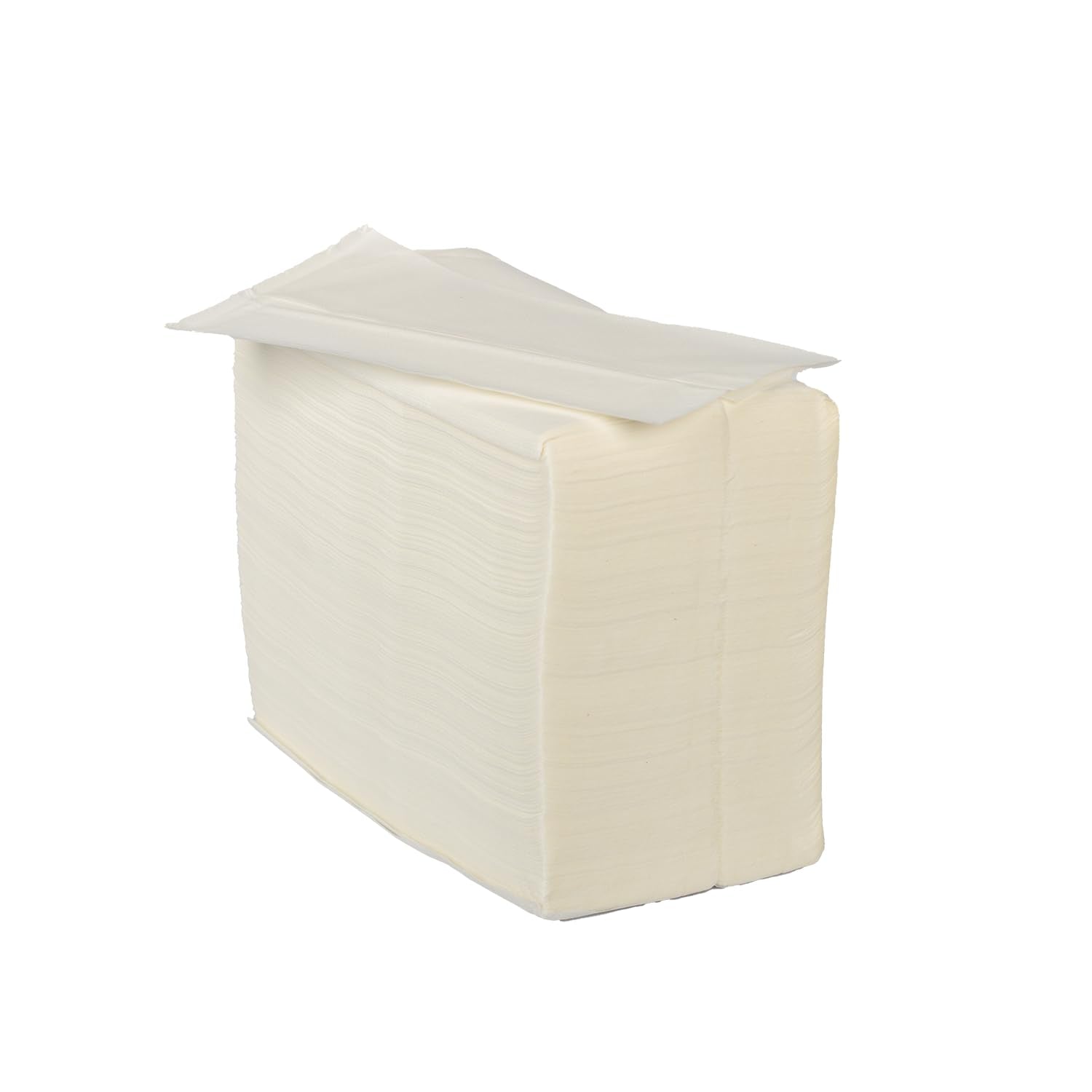 Karat - 13.5" x 7" White  1 Ply Napkin, Pack of 10000- KARKNF1371W