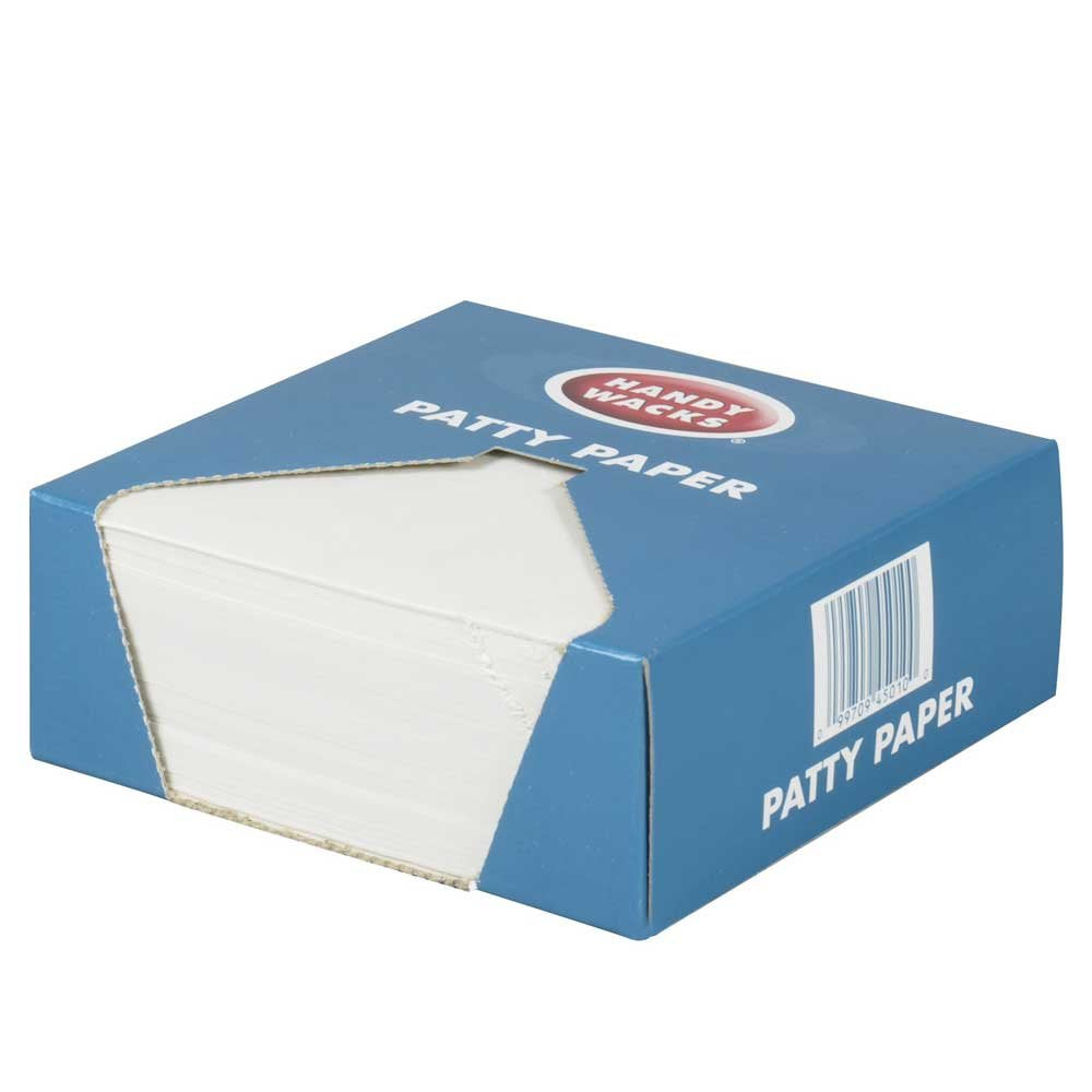 Handy Wacks Corp. - 5.5" x 5.5" Patty Paper, 24x1000/cs - HWCP55