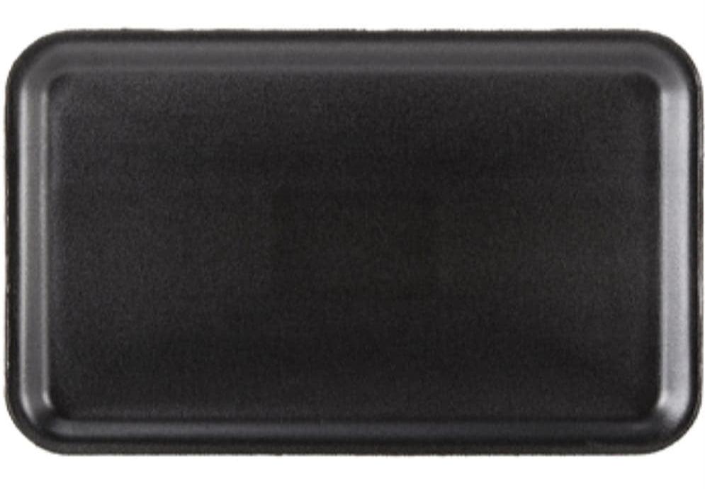 Dyne-A-Pak Inc. - 9" Black Foam Tray, Pack of 250 - 555540