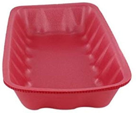 Dyne-A-Pak Inc. - 10.75" x 5.875" x 2" 10K Pink Foam Meat Trays,250/cs - 201010KP00