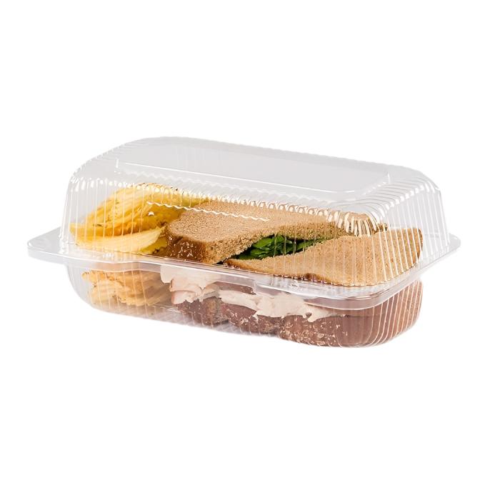 Detroit Forming - 10" x 6.5" x3"  2 Qt Plastic Container, Pack of 500 - DFIP4