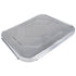 Crystalware - 21" x 13" Aluminum Deep Full Steam Table Foil Lid, Pack of 50 - CSWFLFSD50