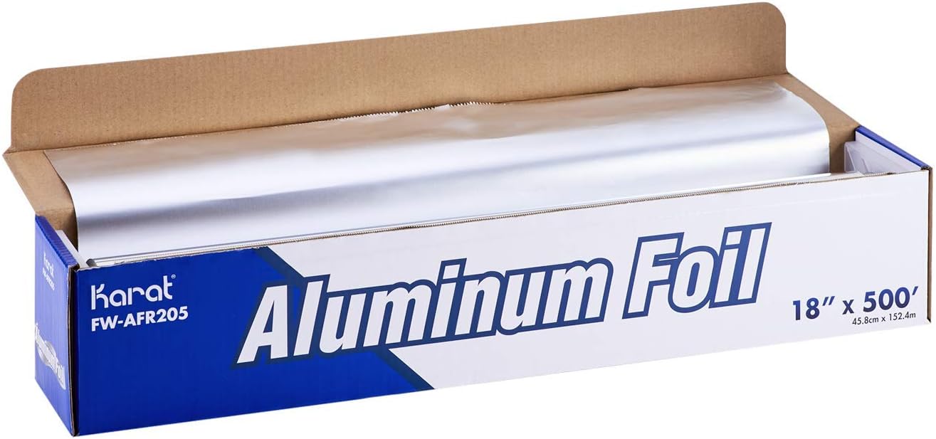 Karat - 18" x 500 ft. Aluminum Standard Roll Foil - KARFWAFR205