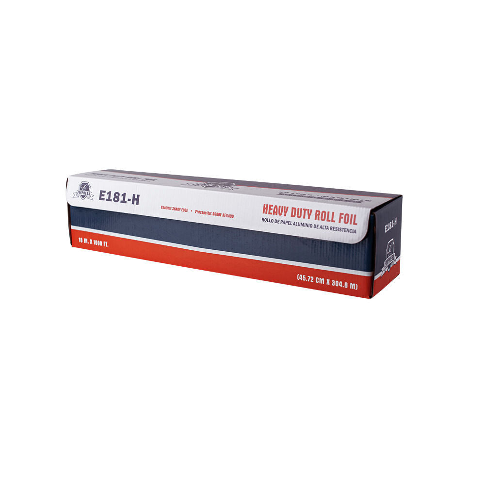 Empress - 18" x 1000 ft., 80 Gauge E181-H Heavy Duty Aluminium Foil Roll, Pack of 1000 - EMPE181H