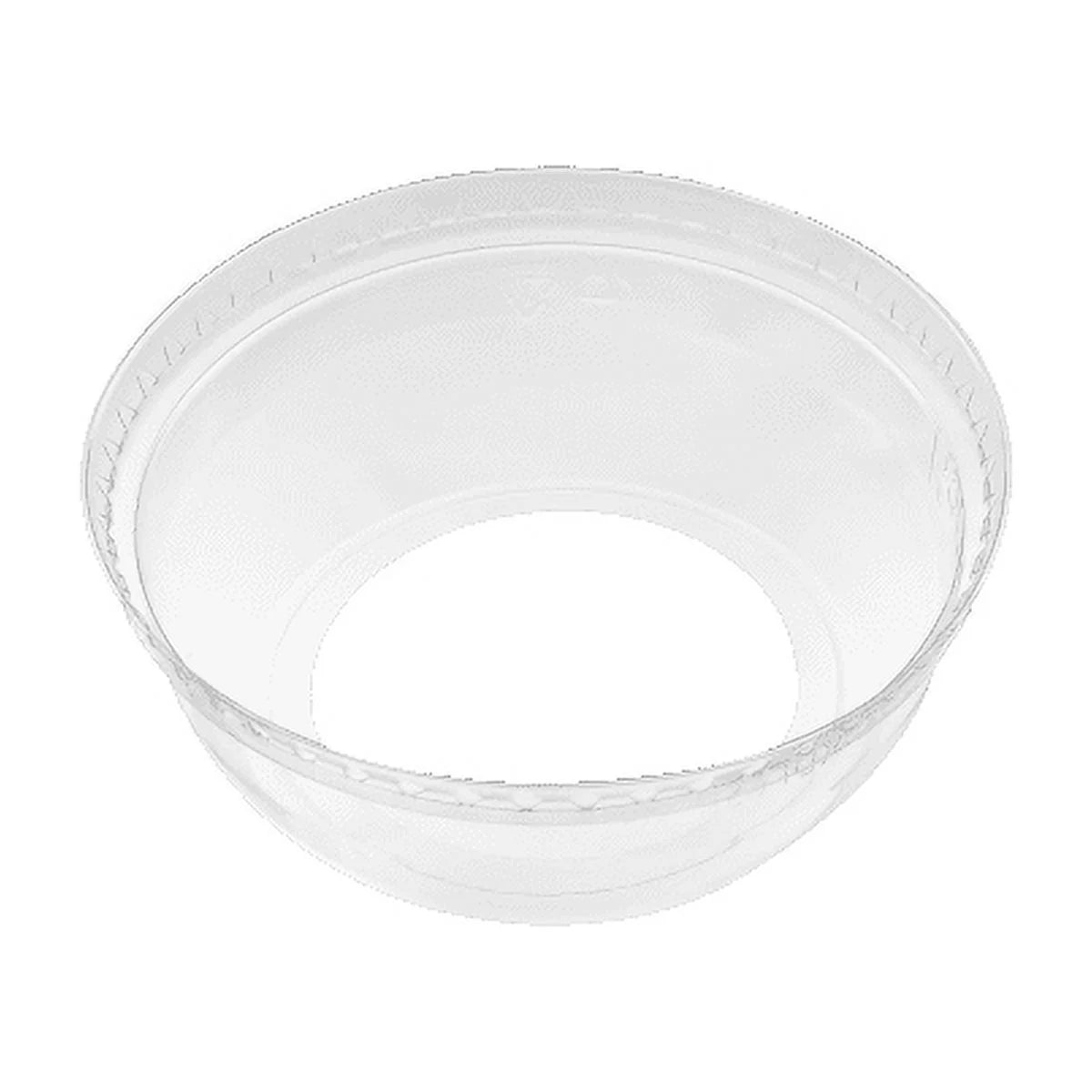 Karat - 12-24 Oz Plastic Dome Lids Wide Opening for Smoothie, Cream Coffee, latte, Pack of 1000 - KARCKDL626WH
