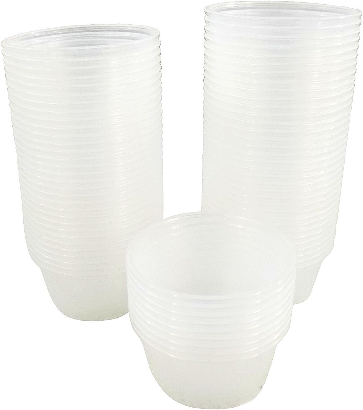 MartPlex - 2 Oz Polypropylene Translucent Portion Cup, Pack of 2500 - 305181