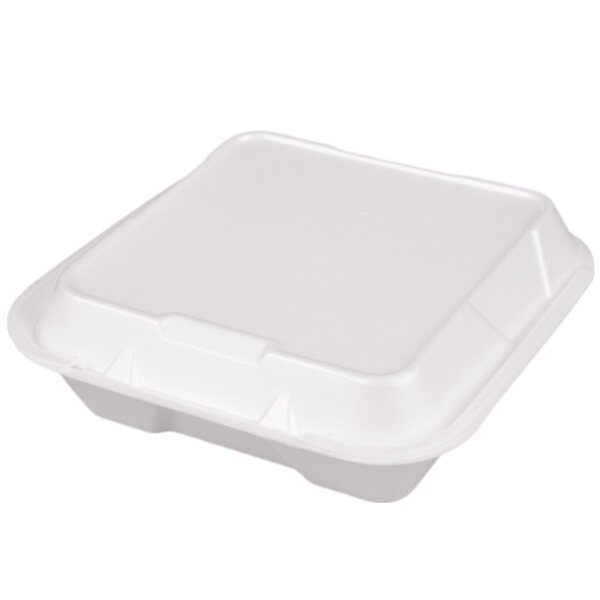 Genpak - 10.25" x 9.25" x 3.25", Jumbo 1 Compartment Take Out Container, Pack of 200 - 2353060