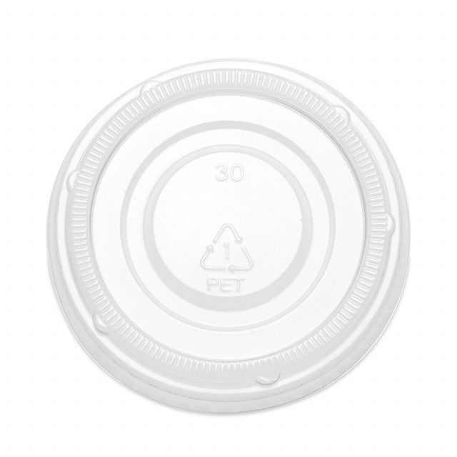 Phoenix Packaging - Clear Lid For 2 Oz Portion Cup, Pack of 2500 - PHOCOTPN002