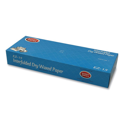 Handy Wacks Corp. - 10.75" x 15" Paper Waxed Deli Sheets, Pack of 500 - HWCEZ15