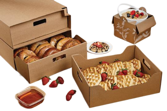 St. Clair Packaging - Large Catering Tray and Sleeve Combo - SCP131006406