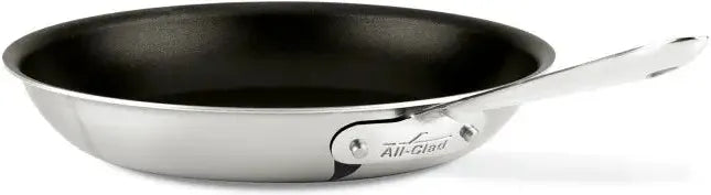 All-Clad - D5 Brushed Pro 12" Stainless Nonstick 5-ply Bonded Fry Pan - BD55112 NS R3