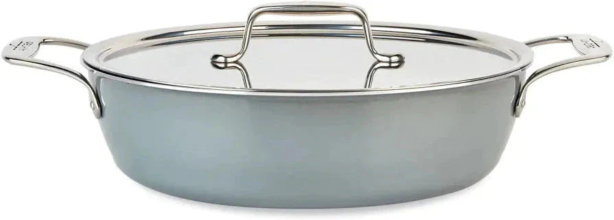 All-Clad - FusionTec 4.5 QT Universal Pan with Lid Platinum - 515505290