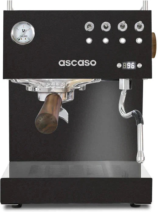 Ascaso - 120V Programmable Espresso Machine with Volumetric Controls and Single Thermoblock Black - UNO108 (Special Order Item, ETA 3-4 Weeks)
