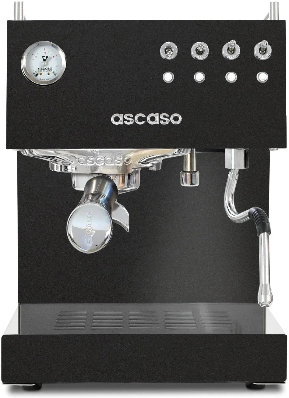 Ascaso - DUO + Versatile Steel Espresso Machine Black, Nema 5-20P, 120V - DU..21 (Special Order Item, ETA 3-4 Weeks)
