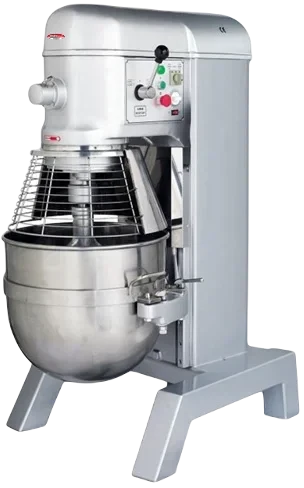 Bakemax - 120 QT Heavy Duty Belt Driven Countertop Planetary Mixer - BMPM120