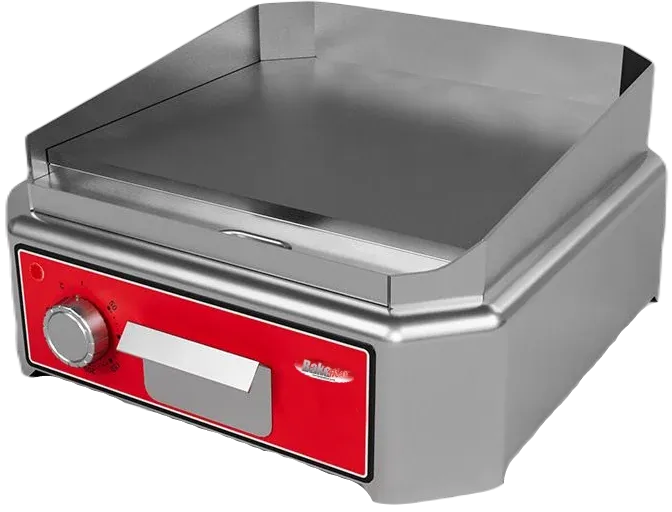 Bakemax - 17.5" Stainless Steel Countertop Mini Electric Griddle - BMSIE010