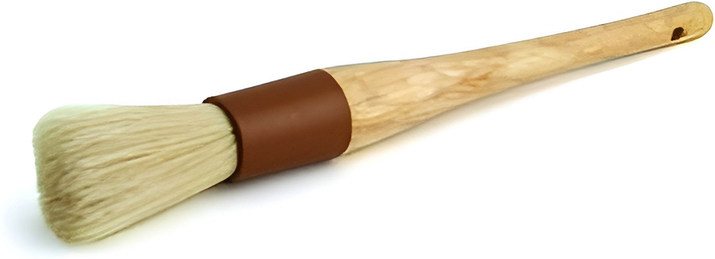 Browne - 1" Wooden Handle Round Pastry Brush - 61200
