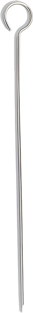 Browne - 12" Stainless Steel Oval Skewers, Pack of 12 - 575693