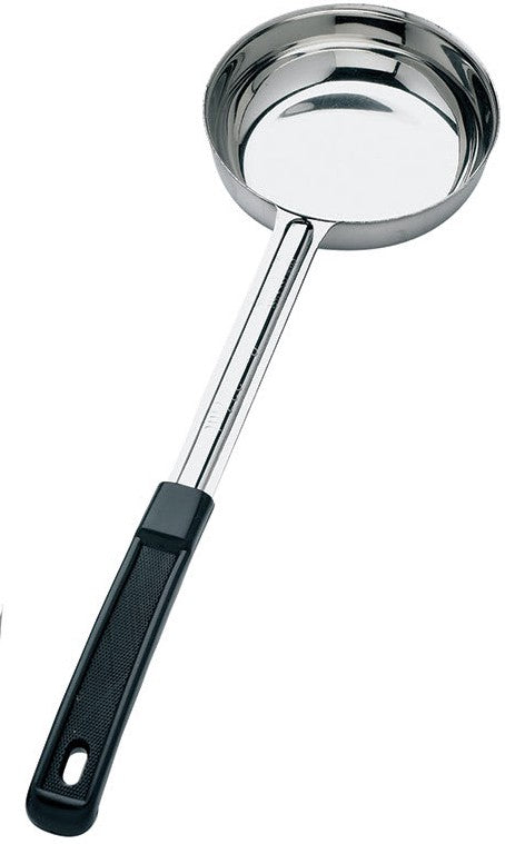 Browne - 6 Oz Stainless Steel Portioner / Spoodles with Black Handle, 1 PC  (P5746) - 5757460