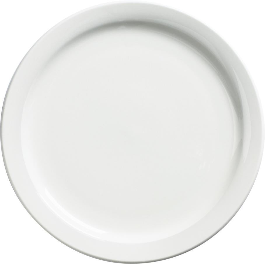 Browne - PALM 9.5" White Dinner Plate, Pack of 24 - 563965