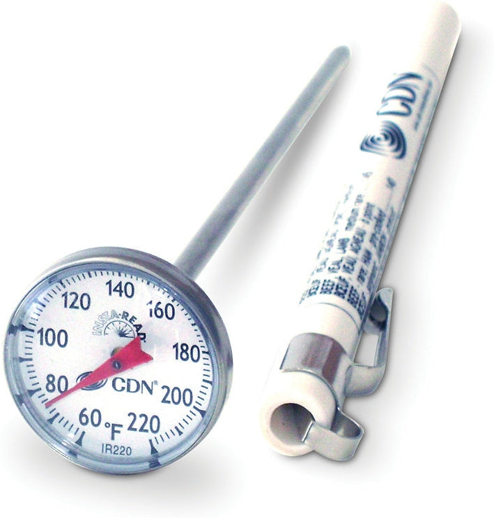 CDN - White Insta Read Cooking Thermometer, Pack of 6 - IR220